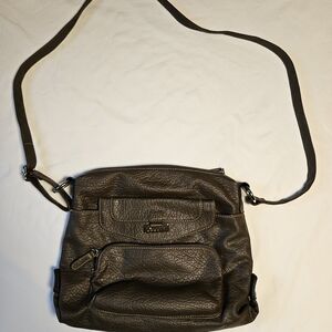 Rosetti Chocolate Brown Leather Bag